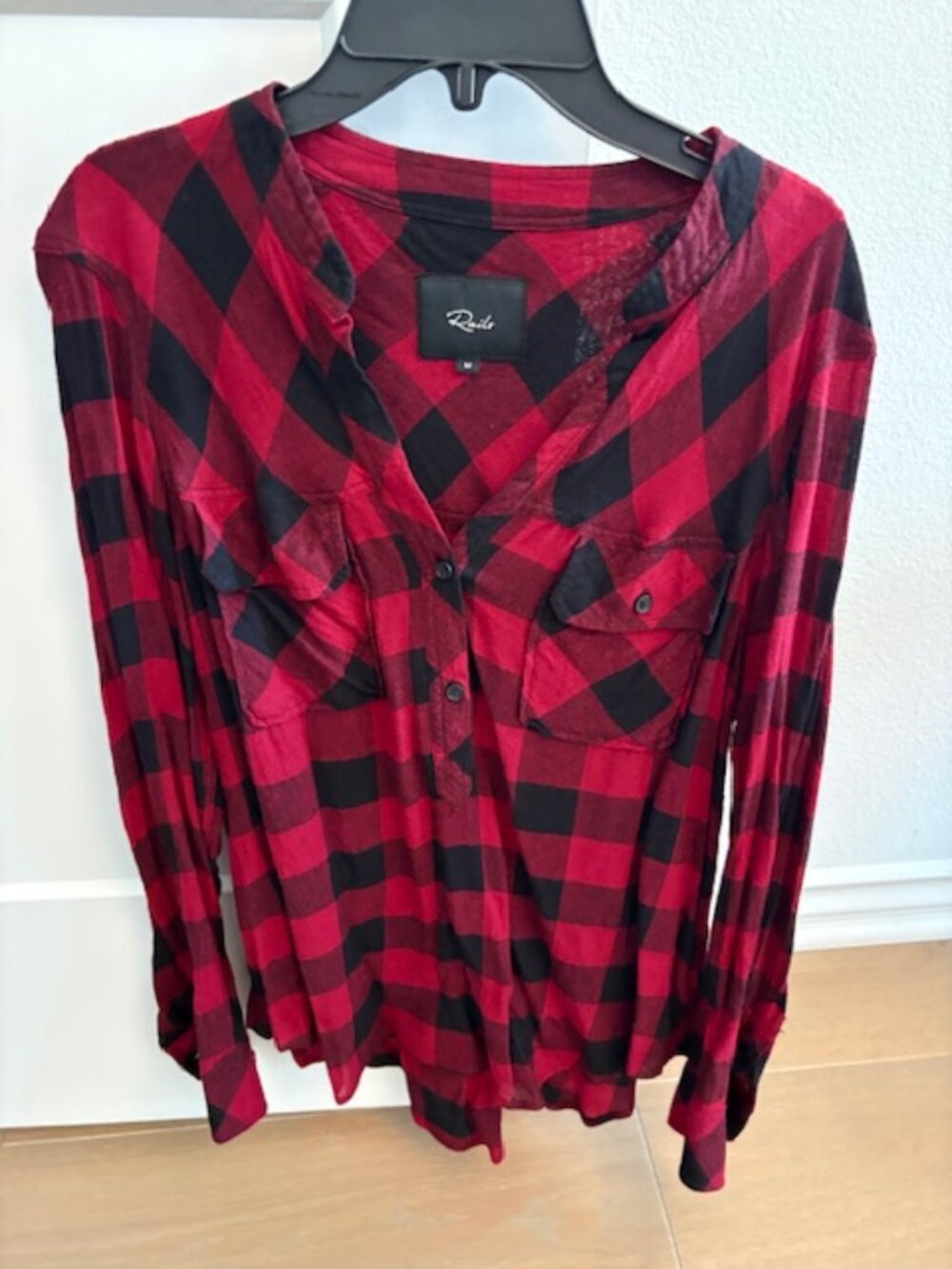 Women's Rails Brand Plaid shirt